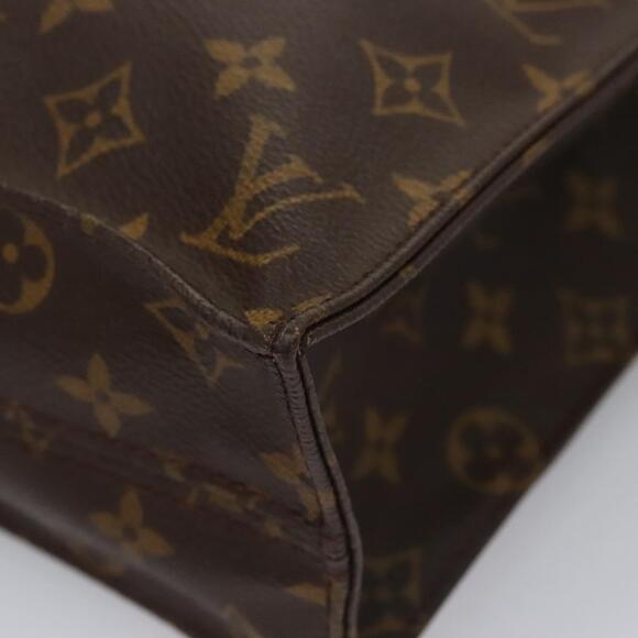 LOUIS VUITTON Monogram Sac Plat Hand Bag M51140 - Picture 16 of 16